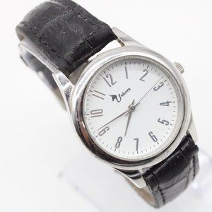 Vintage Unicorn Watch Unisex Silver Tone Steel Classic White Quartz Dial
